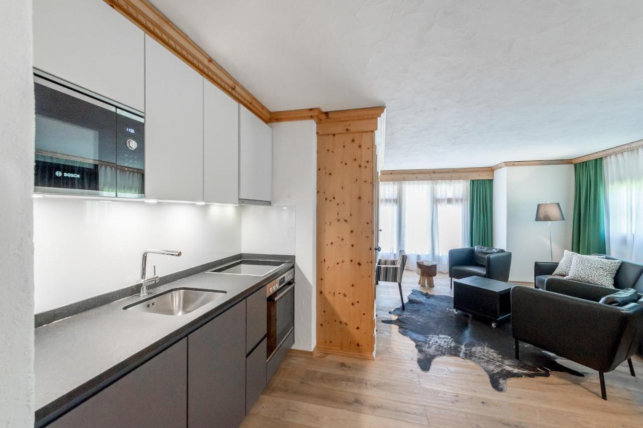 Appartments Cervus St. Moritz Bagian luar foto